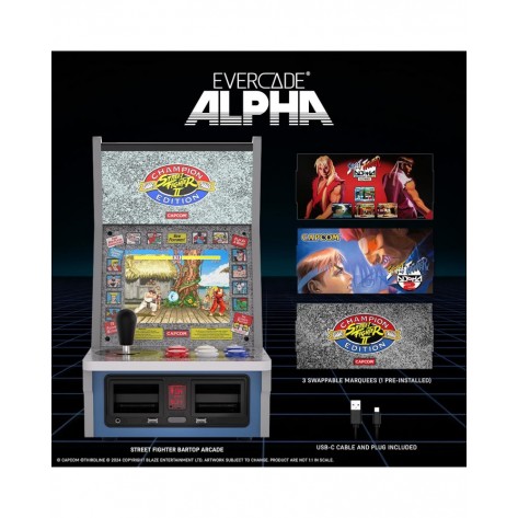 Конзола Аркадна машина Evercade Alpha - Street Fighter