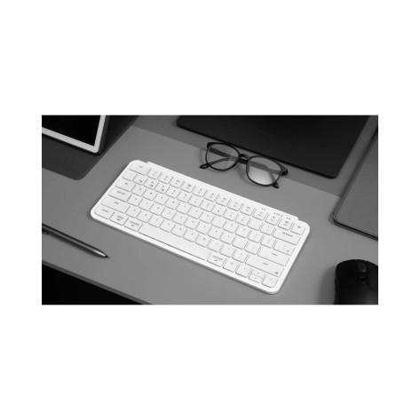 Безжична клавиатура Keychron - B1 Pro Ultra-Slim, безжична, бяла