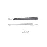 Безжична клавиатура Keychron - B1 Pro Ultra-Slim, безжична, бяла
