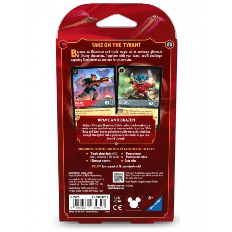 Disney Lorcana TCG: Reign of Jafar Starter Deck - Mulan & Stitch