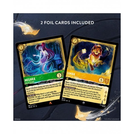 Disney Lorcana TCG: Whispers in the Well Starter Deck - Simba & Megara