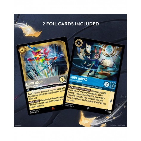 Disney Lorcana TCG: Whispers in the Well Starter Deck - Judy Hopps & Robin Hood