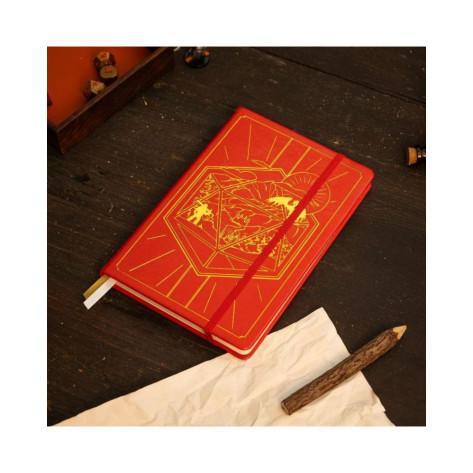 Дневник GlassStaff - DnD 5e Player Journal, червен