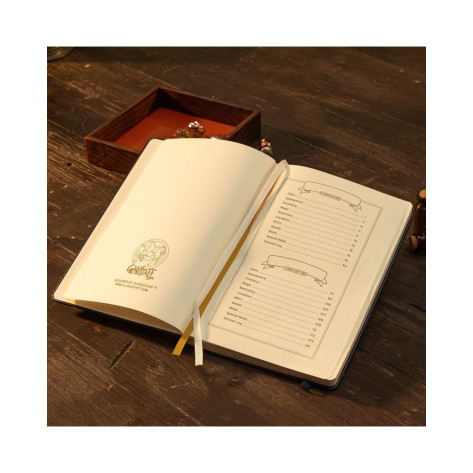 Дневник GlassStaff - DnD 5e Player Journal, син
