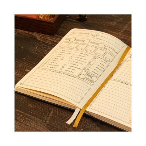 Дневник GlassStaff - DnD 5e Player Journal, зелен