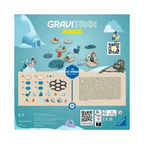 Допълнение за логическа игра Ravensburger GraviTrax Junior - Допълнение Лед