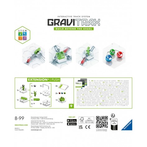 Допълнение за логическа игра Ravensburger GraviTrax - Елемент за избутване