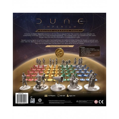 Допълнение за настолна игра Dune: Imperium - Deluxe Upgrade Pack