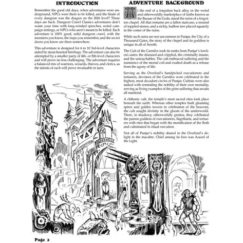 Допълнение за ролева игра Dungeon Crawl Classics RPG #70: Jewels of the Carnifex
