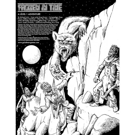 Допълнение за ролева игра Dungeon Crawl Classics RPG #79: Frozen in Time