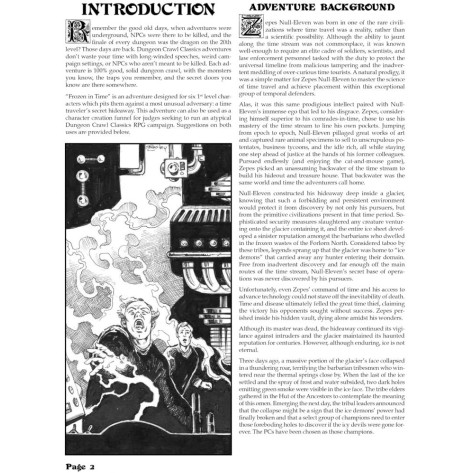Допълнение за ролева игра Dungeon Crawl Classics RPG #79: Frozen in Time