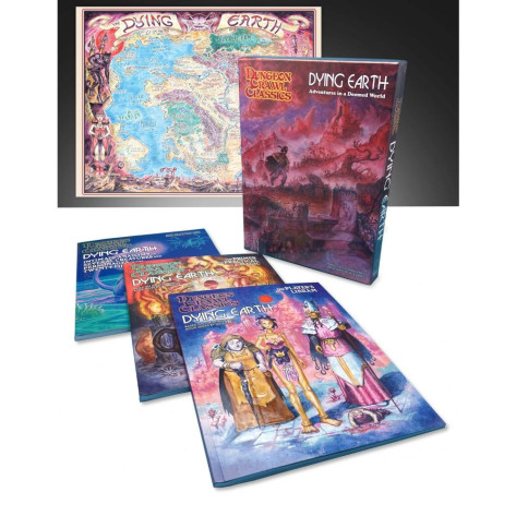 Допълнение за ролева игра Dungeon Crawl Classics RPG: Dying Earth Boxed Set