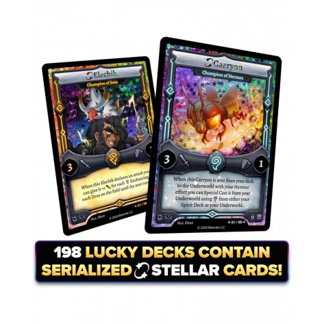 Elestrals TCG: Firestorm Hermes vs. Zeus Double Starter Deck Bundle