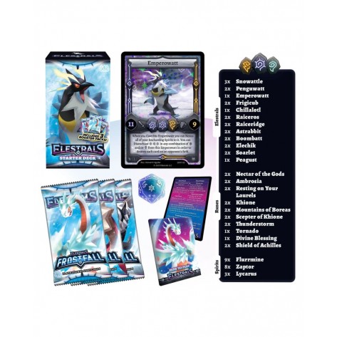 Elestrals TCG: Frostfall Emperowatt Starter Deck