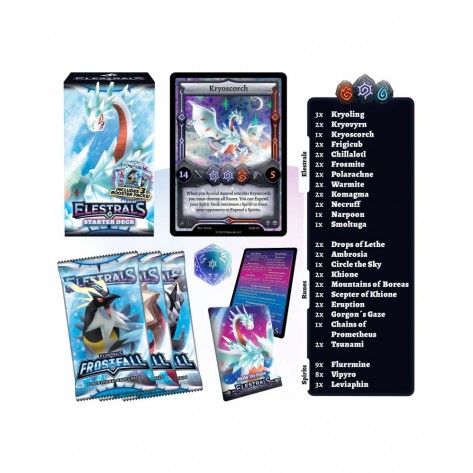 Elestrals TCG: Frostfall Kryoscorch Starter Deck