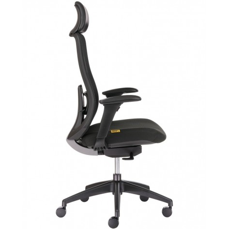 Ергономичен стол Antares - DARIO BLACK, черен