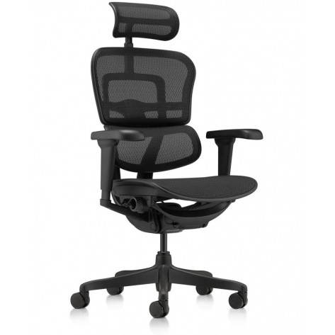 Ергономичен стол Antares - ERGOHUMAN ULTRA BLACK, черен