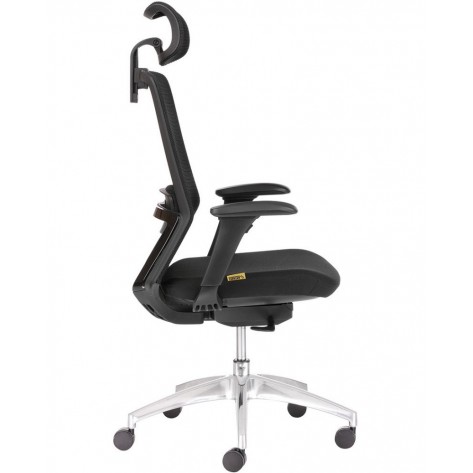 Ергономичен стол Antares - POLARIS, черен