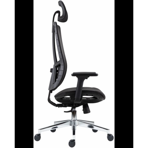 Ергономичен стол Antares - Ruben Mesh, черен