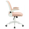 Ергономичен стол RFG - PRETTY WHITE W, розов