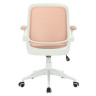 Ергономичен стол RFG - PRETTY WHITE W, розов