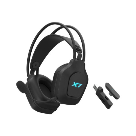 Геймърски слушалки A4tech - X7 XR-200, безжични, черни