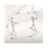 Гейминг бюро Huzaro – Hero 2.3 RGB, 120 x 60 cm, бял