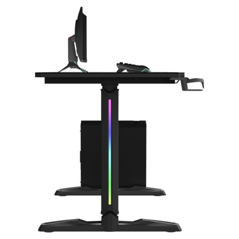 Гейминг бюро Ultradesk - Freeze V2, 109 x 69 cm, черно