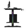 Гейминг бюро Ultradesk - Freeze V2, 109 x 69 cm, черно