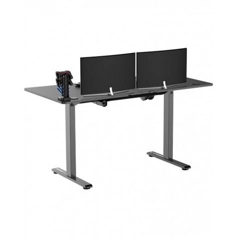 Гейминг бюро Ultradesk - Level V2 Blank, 72-117 cm, черно