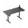 Гейминг бюро Ultradesk - Level V2 Blank, 72-117 cm, черно