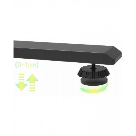 Гейминг бюро Ultradesk - Level V2 Blank, 72-117 cm, черно