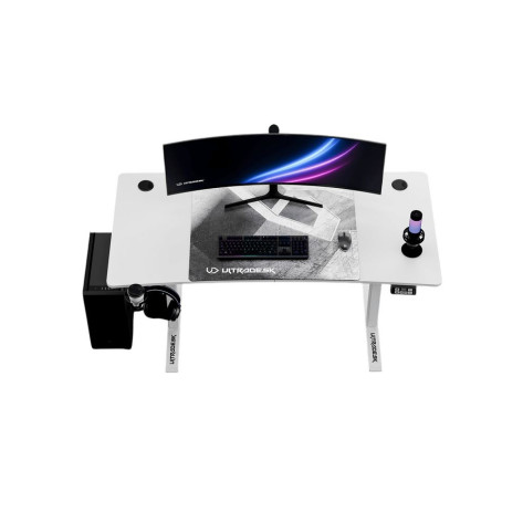 Гейминг бюро Ultradesk - Level V2, бяло