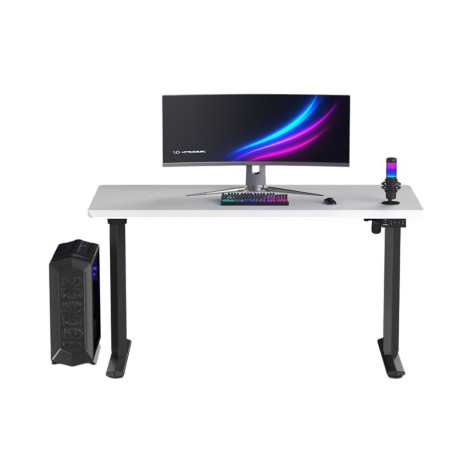 Гейминг бюро Ultradesk - Quest Black, бяло
