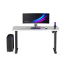 Гейминг бюро Ultradesk - Quest Black, бяло