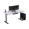 Гейминг бюро Ultradesk - Quest Black, бяло