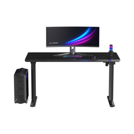 Гейминг бюро Ultradesk - Quest Black, черно