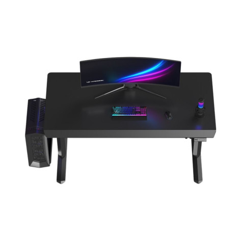 Гейминг бюро Ultradesk - Quest Black, черно
