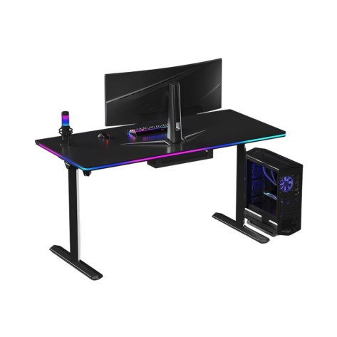 Гейминг бюро Ultradesk - Quest Black, черно