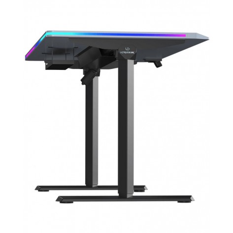 Гейминг бюро Ultradesk - Quest Black, сиво