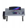 Гейминг бюро Ultradesk - Quest Black, сиво