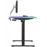 Гейминг бюро Ultradesk - Quest Black, сиво