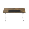 Гейминг бюро Ultradesk - Uplift, кафяво