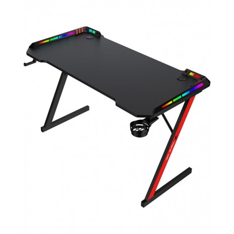 Гейминг бюро Xtrike ME - DK-05, LED, черно