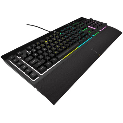 Гейминг клавиатура Corsair - K55 Pro, RGB, черна