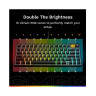 Гейминг клавиатура Glorious - GMBK, 75%, RGB, IP57, черна