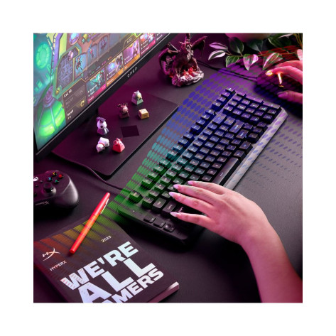 Гейминг клавиатура HyperX - Eve 1800, RGB, черна