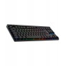 Гейминг клавиатура Logitech - G515 Lightspeed TKL, безжична, черна