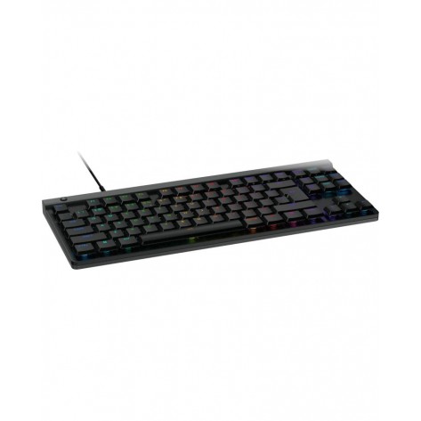 Гейминг клавиатура Logitech - G515 TKL, RGB, черна