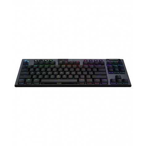 Гейминг клавиатура Logitech - G915 X Lightspeed TKL Tactile, безжична, RGB, черна